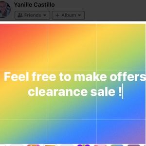 Feel free to make offers